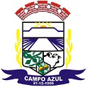 Brasão da Cidade de CAMPO AZUL - MG